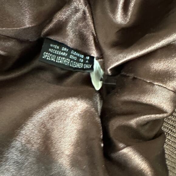 Vintage Wilsons Aviator adventure bound leather jacket motorcycle 2XL mens - Picture 7 of 10